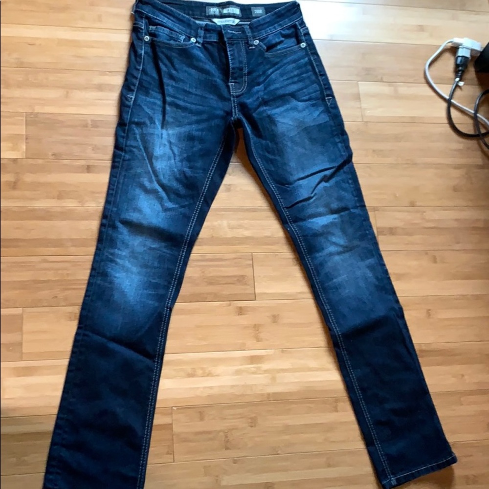 Straight leg jeans